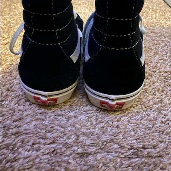 Black and White Vans (T) - Picture 2 of 3